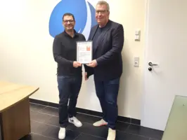 Übergabe des RKW Gütesiegels an Willms & Frenzel Steuerkanzlei
